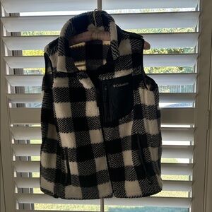 Plaid Fleece Jacket with Hood